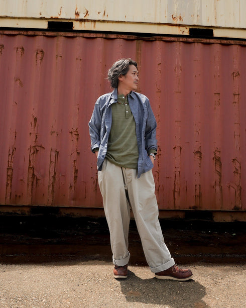 INDIGO Chambray Work Shirt